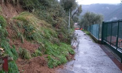 Nuova frana in via Comega