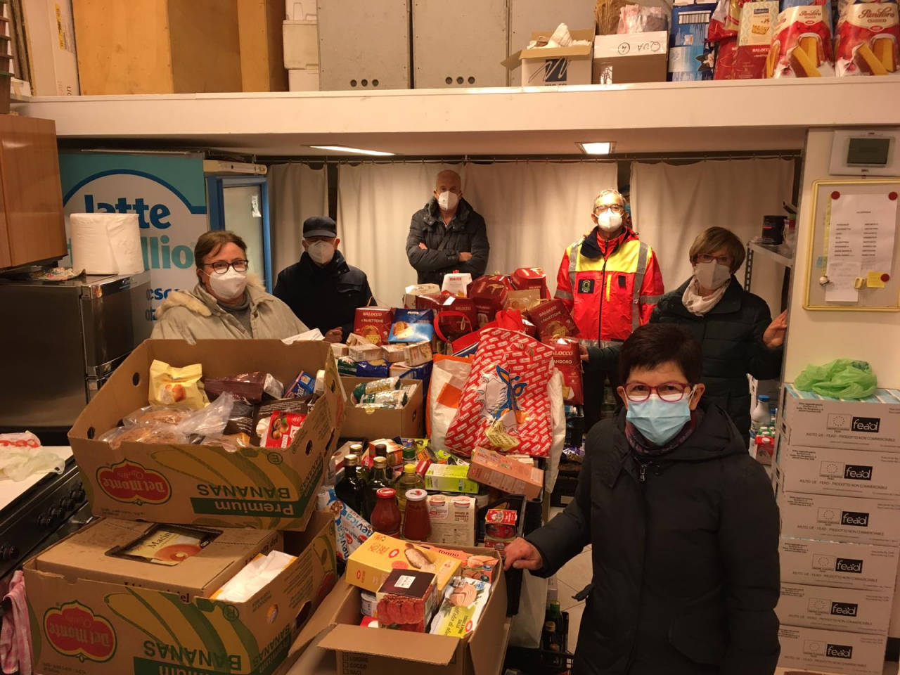 Raccolti 220 kg di prodotti alimentari a favore della Dispensa