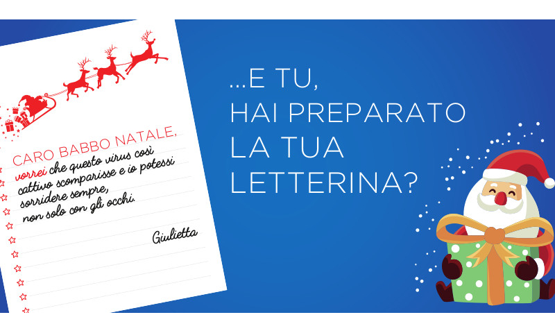 Scrivi una letterina a Babbo Natale e doni un pasto al Banco Alimentare