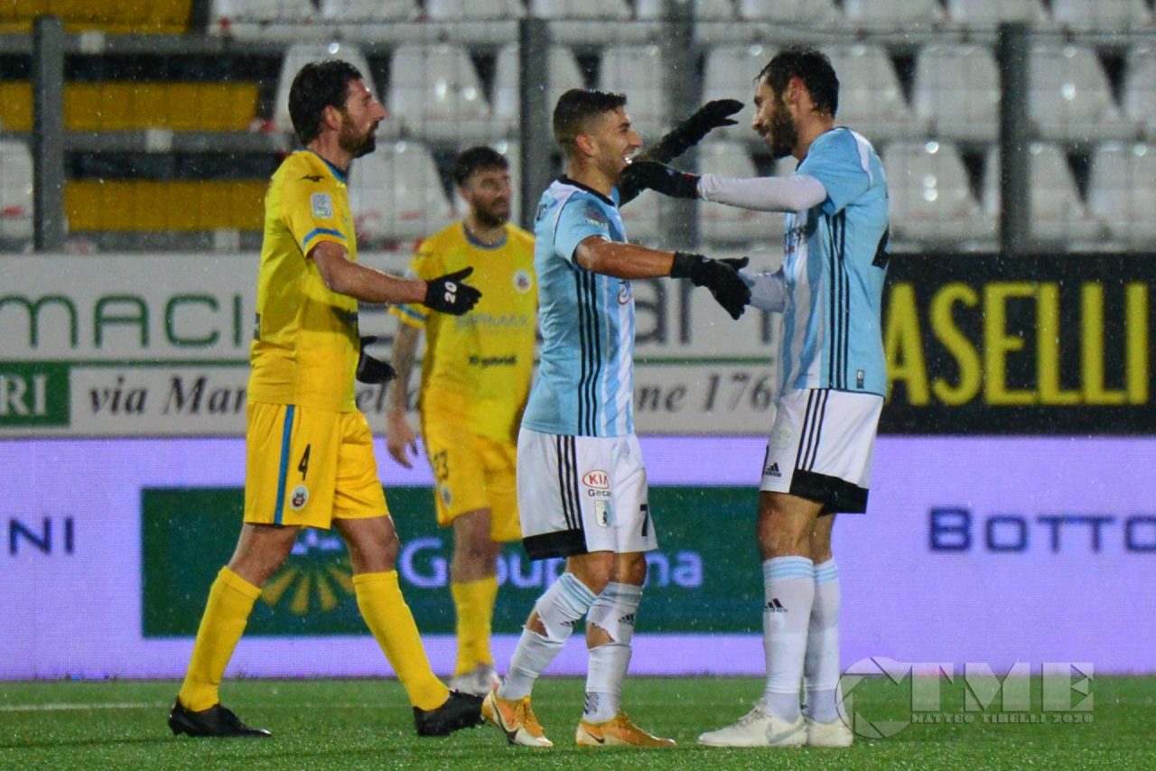 L’Entella batte anche il Cittadella