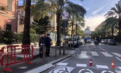 Pista ciclabile del centro storico a Chiavari