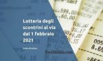 Da domani il via alla Lotteria degli Scontrini