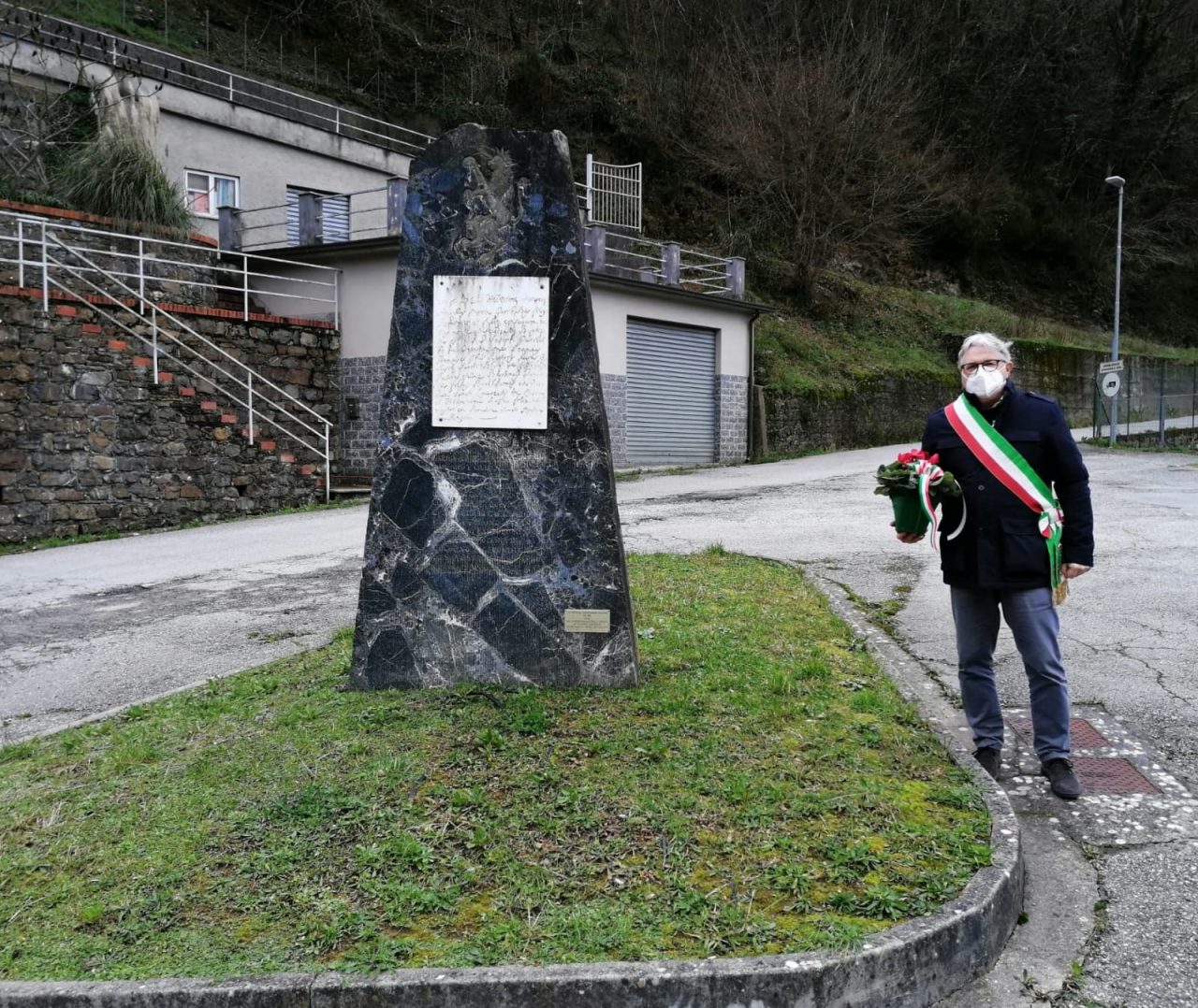 A Ne si rende onore al nonno di Giuseppe Garibaldi