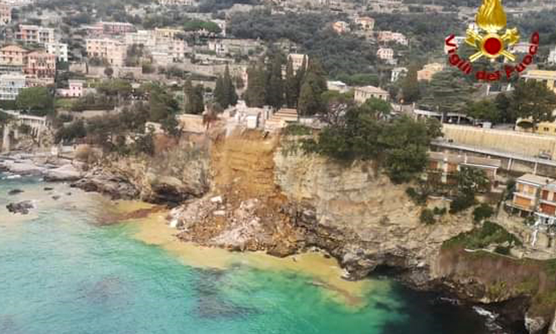 Camogli, Toti ha firmato la richiesta di Stato di Mobilitazione