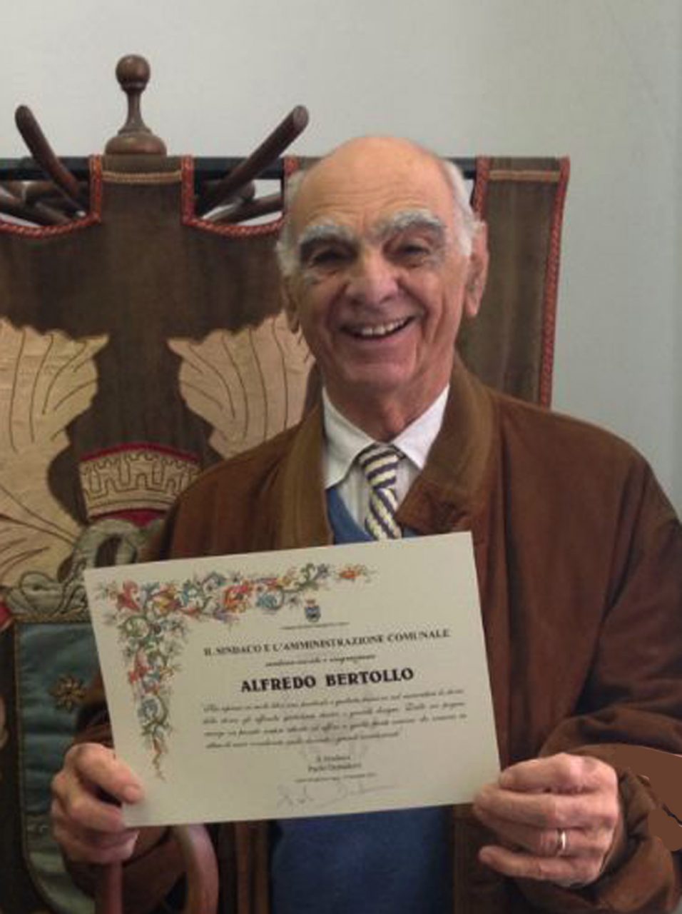 Oggi i funerali di Alfredo Bertollo