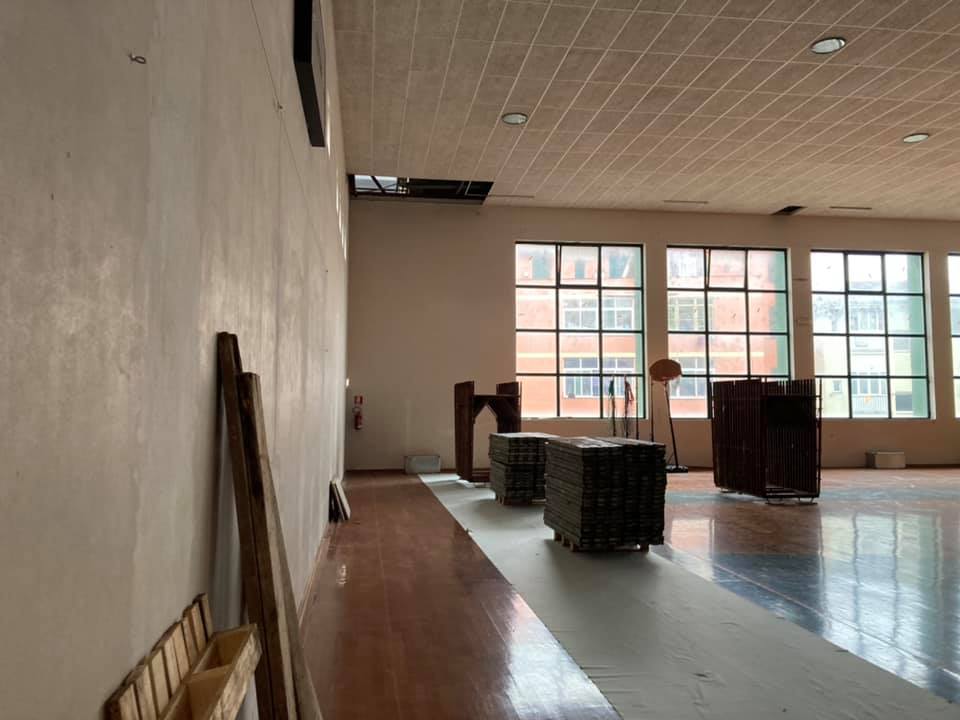 Palestra Largo Pessagno, in corso a Chiavari i lavori di manutenzione straordinaria