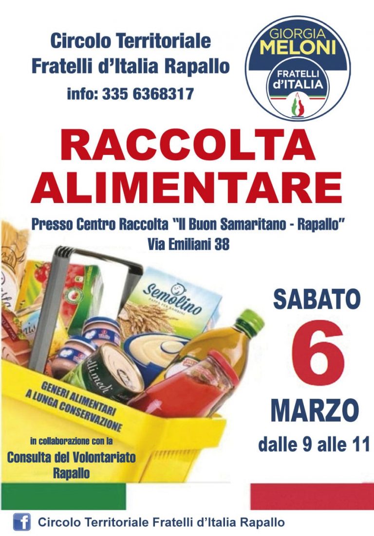 Raccolta per Il Buon Samaritano