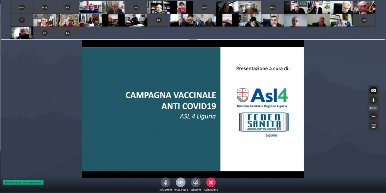 Campagna vaccinazione over 80 nei Comuni dell’Asl 4