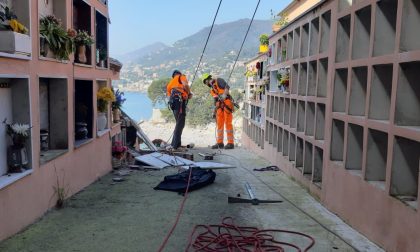 Camogli: domani operativa rete di sensori per monitoraggio fronte. Al più presto operazioni a mare