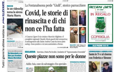 Inchieste, approfondimenti e interviste su Il Nuovo Levante da oggi in edicola