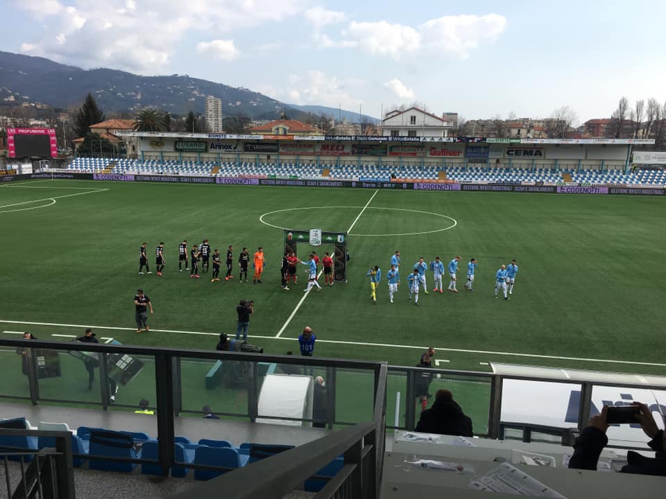 L’Entella non riesce a imporsi sull’Ascoli