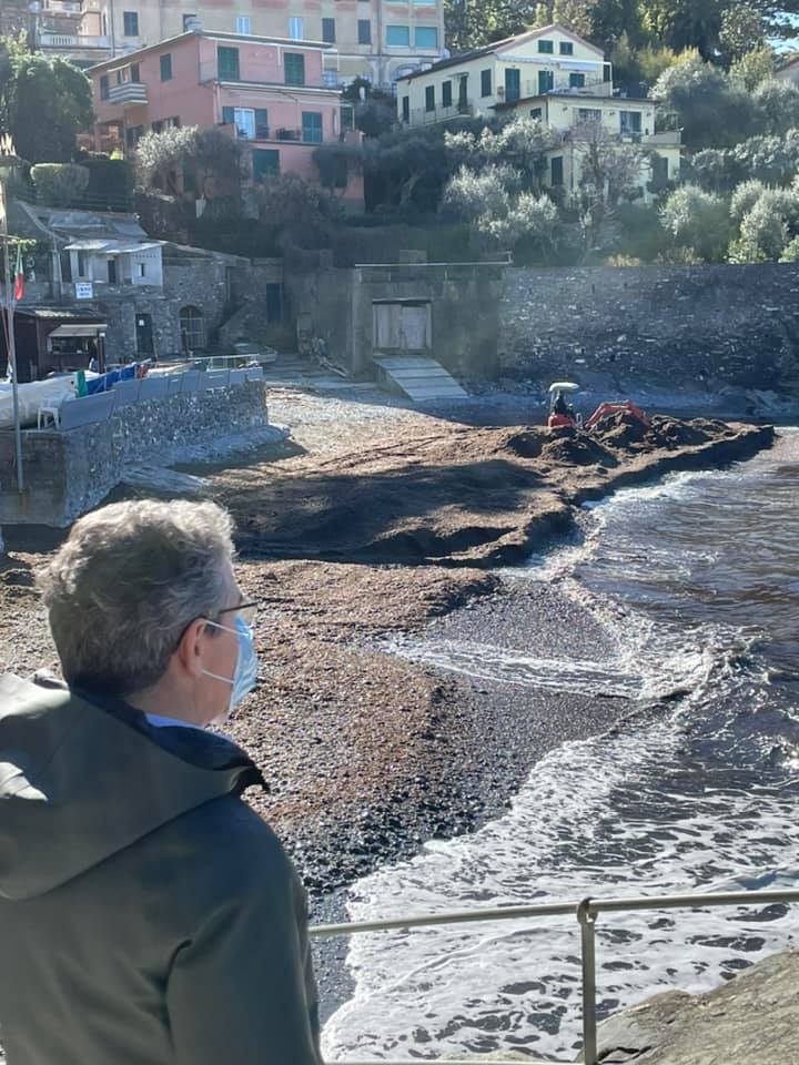 Recco, lavori di riqualificazione delle spiagge in vista dell’estate