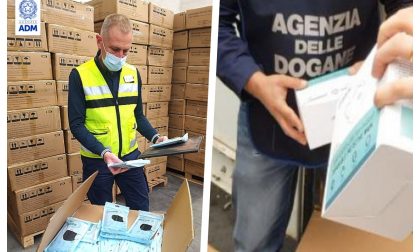 Bloccati a Genova 1,3 milioni di mascherine cinesi con "indicazioni fallaci"