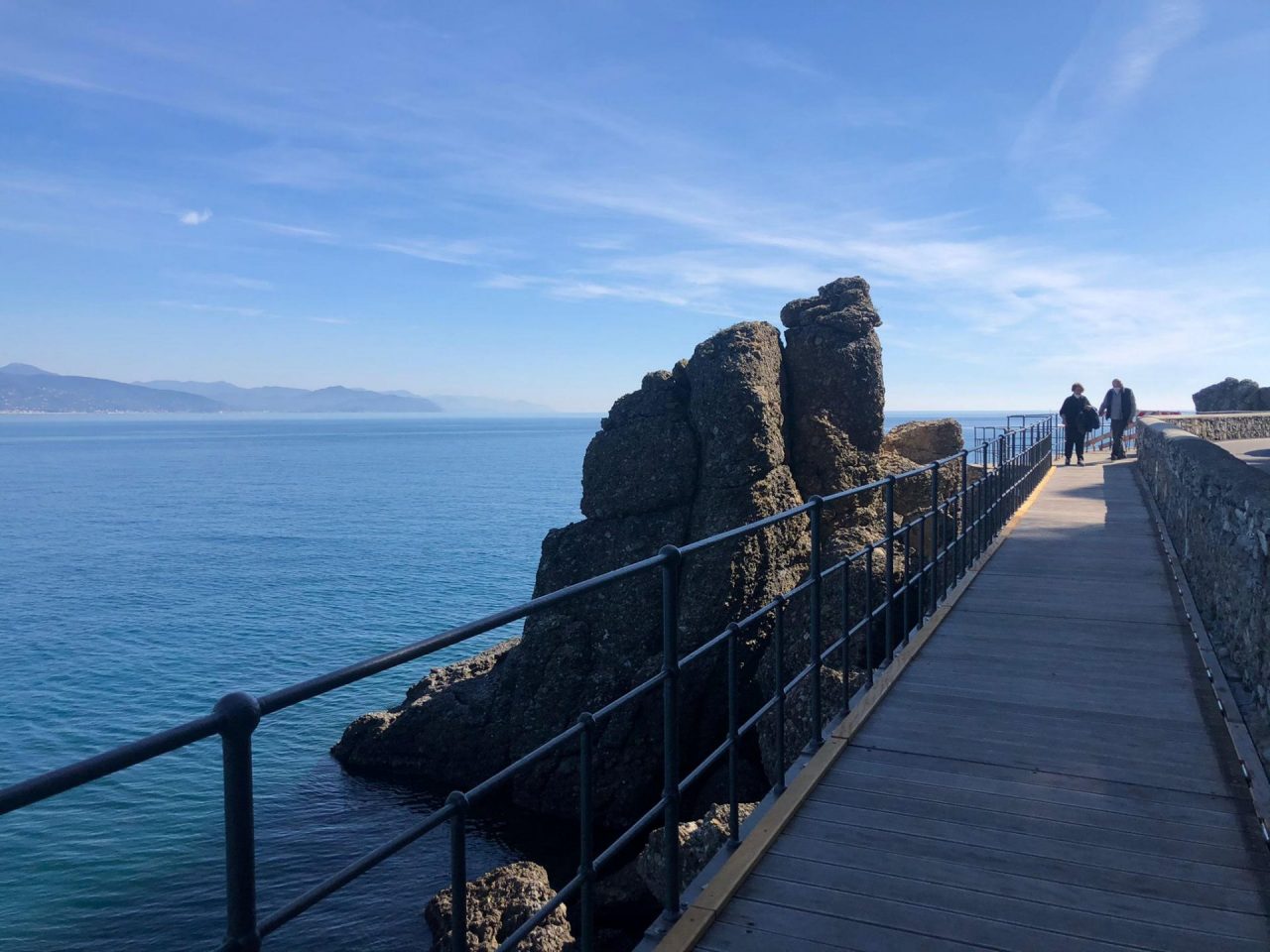 Riaperto secondo tratto passerella pedonale sp 227 per Paraggi – Portofino