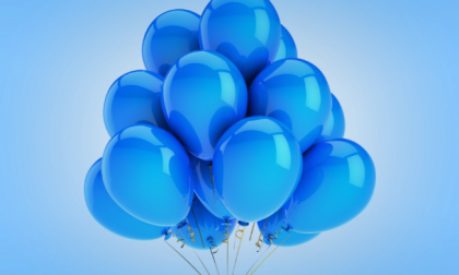Palloncini blu a Recco per la Giornata sull'Autismo