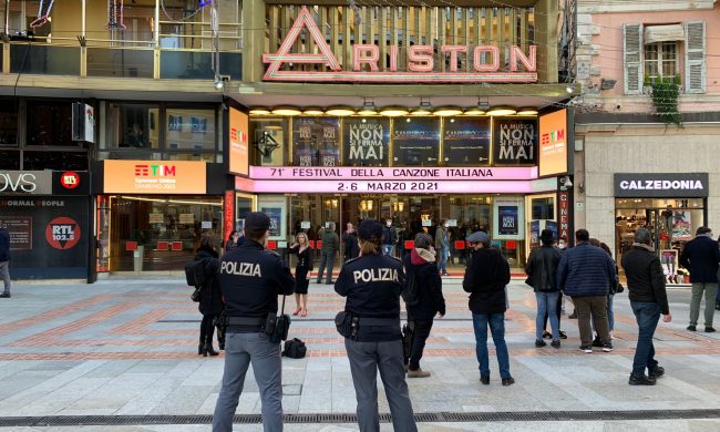 Unità specializzate in attacchi terroristici per il Festival di Sanremo