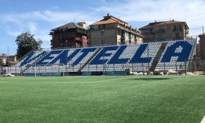 Uomo di 60 anni cade da un ponteggio nello stadio di Chiavari: "Non corre pericolo di vita"