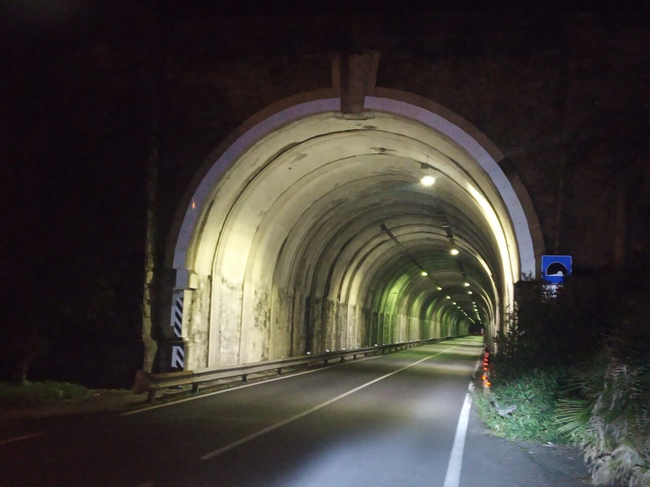 Galleria del Castellaro, nuova illuminazione