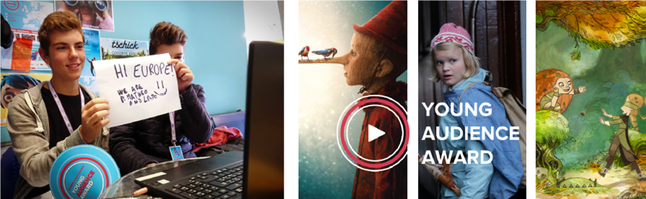 Young Audience Award on line. La Grande Giuria Internazionale dei teen-agers europei