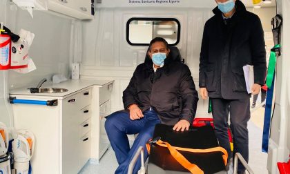 Toti inaugura ambulatorio mobile della Asl 4