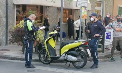 Scontro tra due scooter a Chiavari