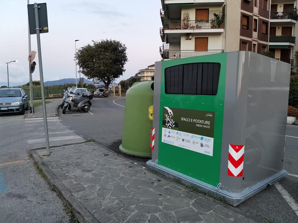 Nuove campane per la raccolta del verde in città, ecco dove