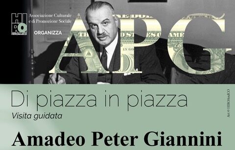 Visita guidata dedicata a Amadeo Peter Giannini. Domani sabato 24 aprile
