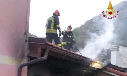 Ne: incendio in casa, salvate due persone di cui una disabile