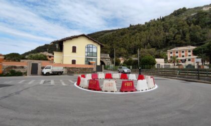 Zona Preli. Una nuova rotatoria in largo Canepa