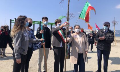 A Chiavari inaugurato il Parco della Memoria, in occasione della Giornata della Terra