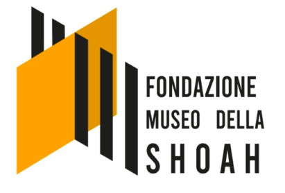 Il logo di Adrian scelto per rappresentare la Fondazione Museo della Shoah di Roma