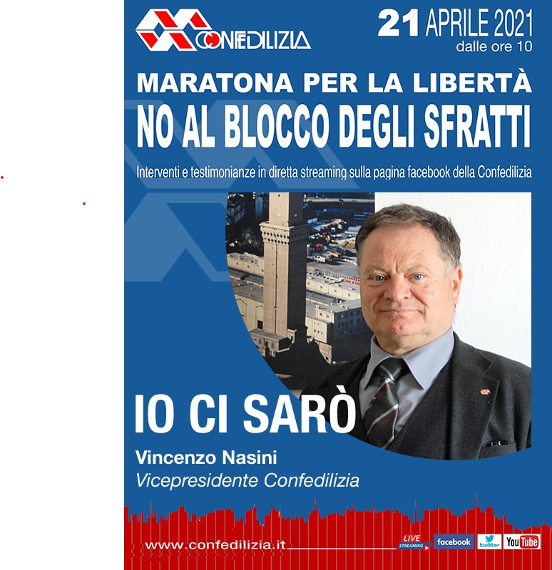 Maratona contro il blocco degli sfratti