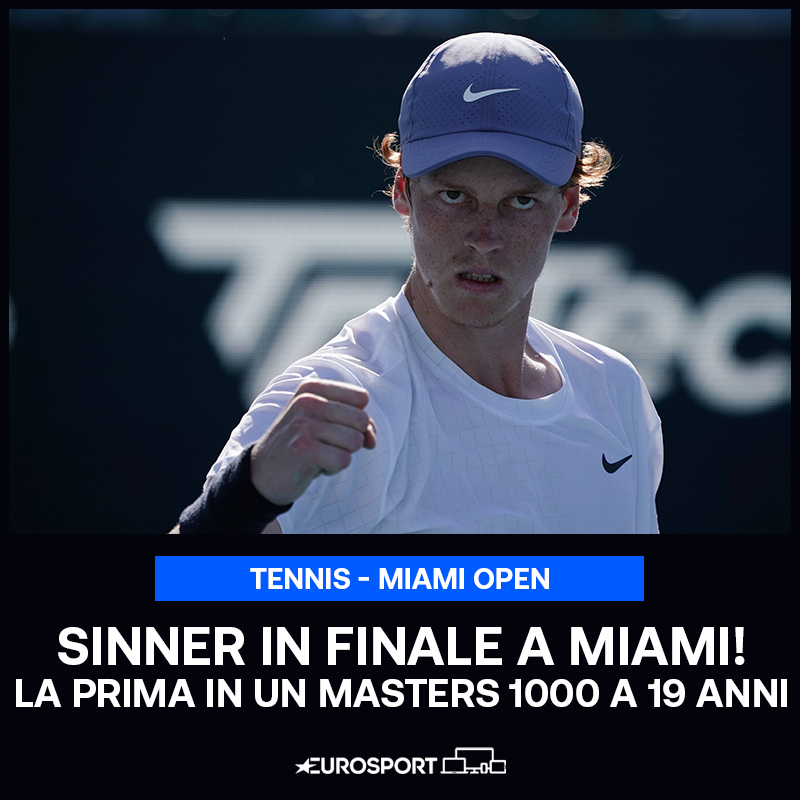 Jannik Sinner monumentale. Batte lo spagnolo Bautista Agut e vola in finale a Miami