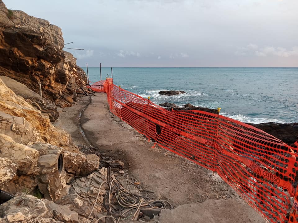 Passeggiata di Levante, proseguono i lavori