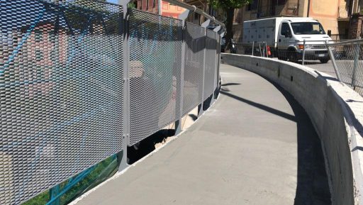 Camogli, in fase di ultimazione la passerella di via Bettolo