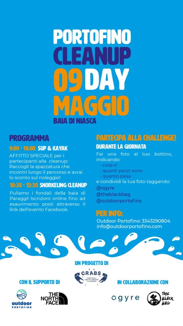 Portofino Cleanup Day, la pulizia del mare