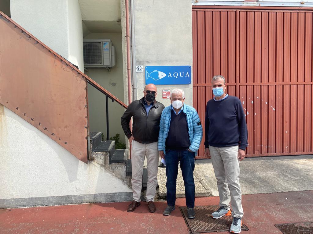 Bagnasco visita Aqua