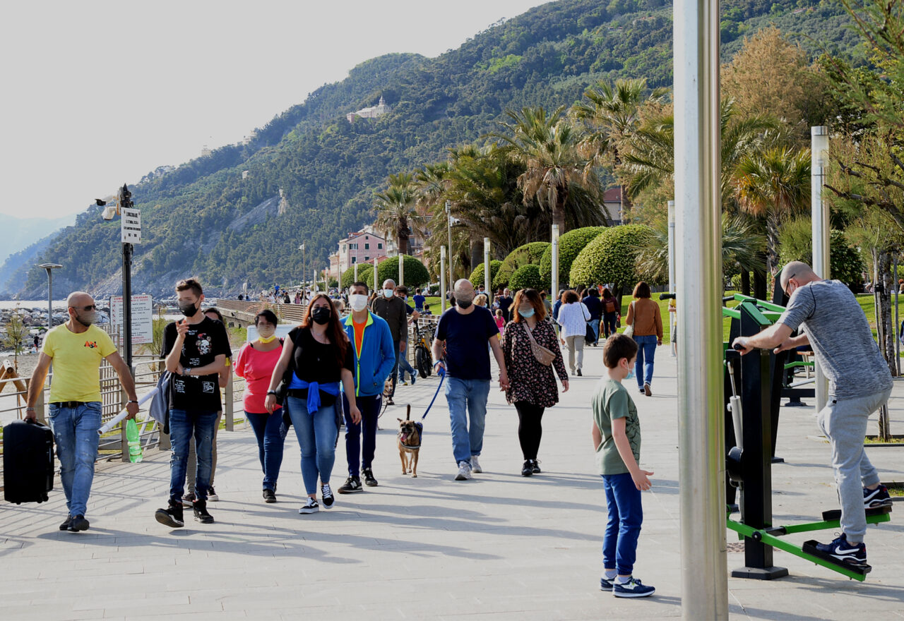 Liguria ad un passo dalla zona bianca
