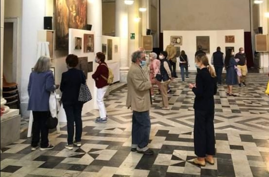 La mostra di Mauro Giuffra all’Auditorium dei Filippini