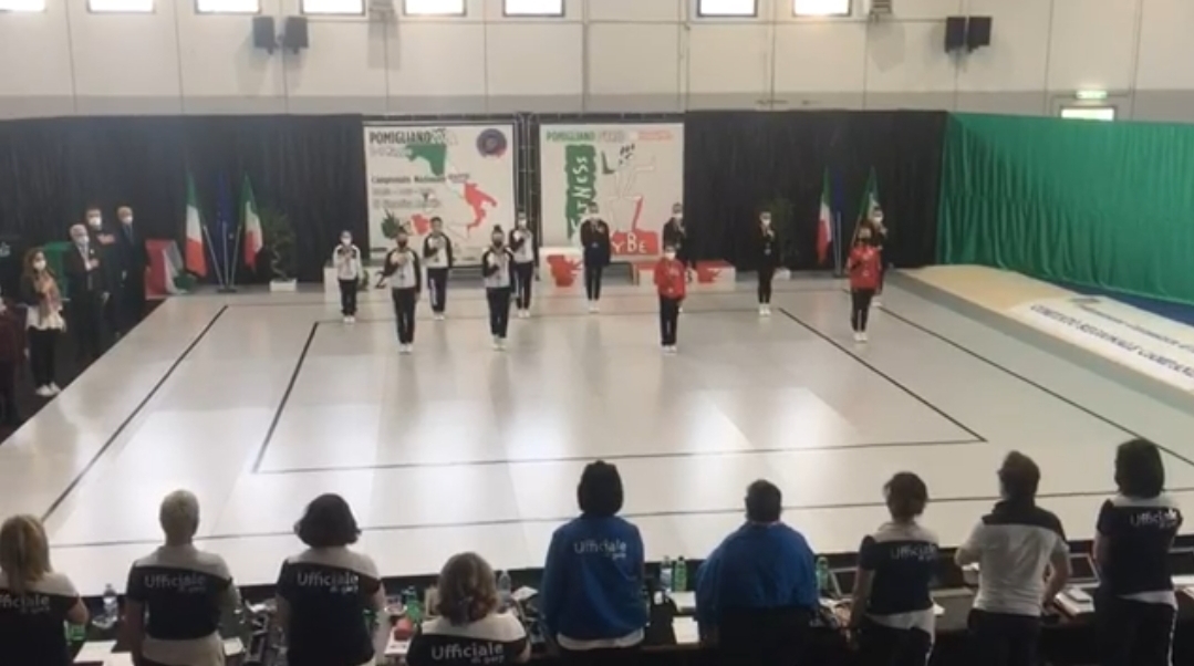 Le campionesse italiane dell’Aerobica Entella