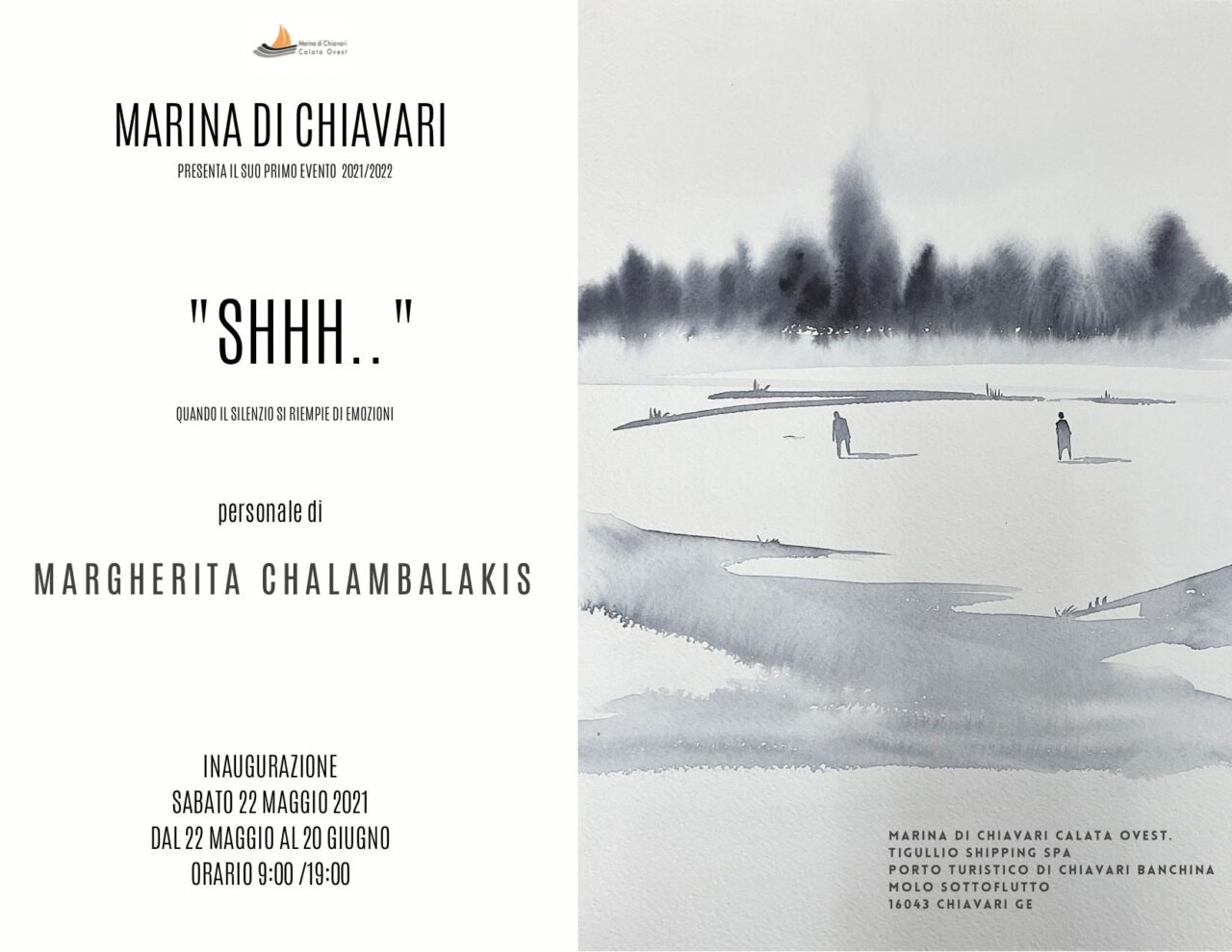 La mostra personale di Margherita Chalambalakis “Shhh… quando il silenzio si riempie di emozioni”