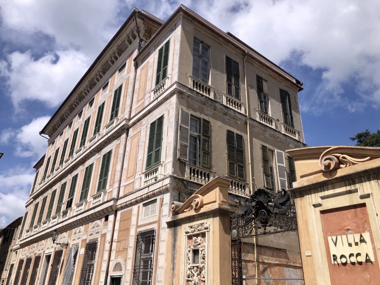 Chiavari, prosegue il restauro conservativo di Palazzo Rocca