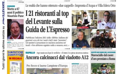 Il Nuovo Levante da oggi in edicola con inchieste, esclusive e interviste