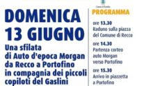 Recco, tornano a rombare i motori. Oggi, ore 13.30, sfilata d'auto d'epoca in compagnia dei piccoli copiloti del Gaslini