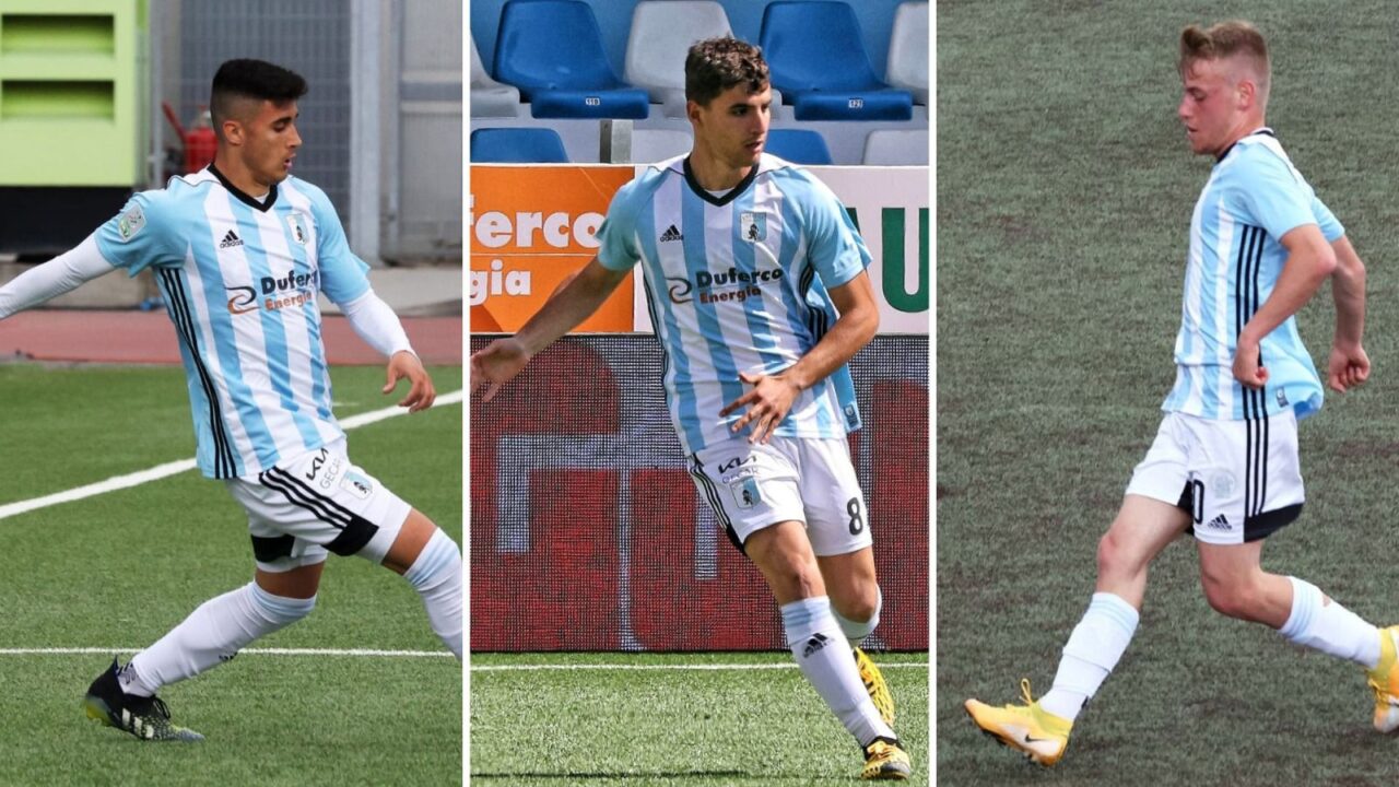 Le giovani promesse Andreis, Bruno e Meazzi firmano un pluriennale con la Virtus Entella