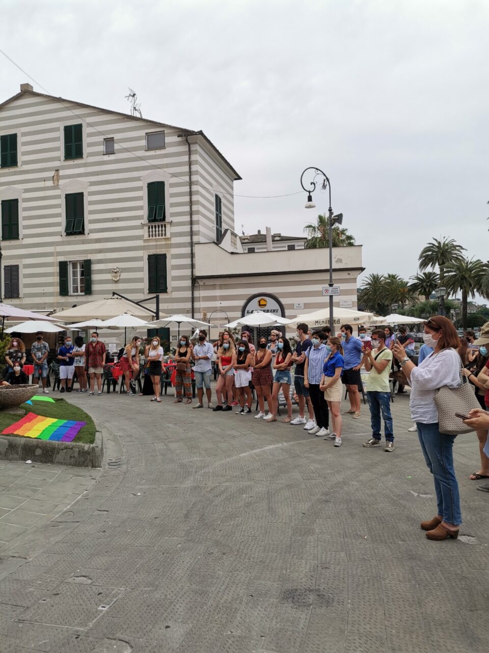 La soddisfazione per la manifestazione DDL Zan a Rapallo