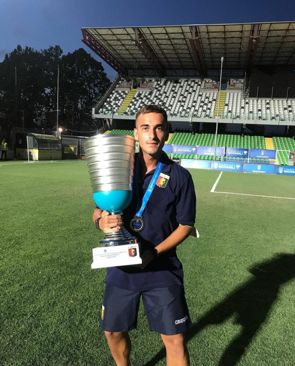 Tommaso Bacherotti, un sestrino campione d’Italia con il Genoa Under 18
