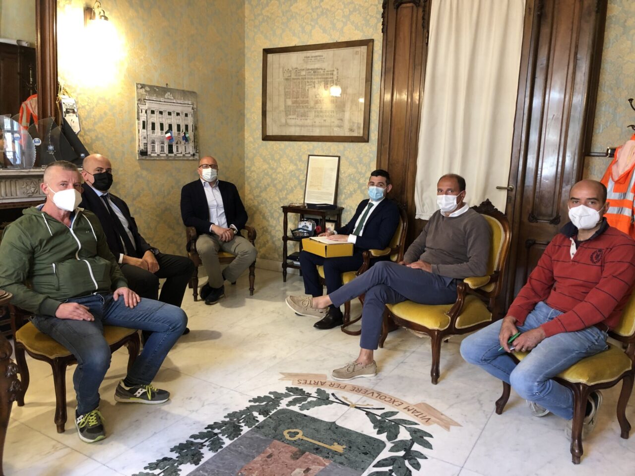 Chiavari, Di Capua incontra i vertici della direzione di Tronco di Genova di Aspi