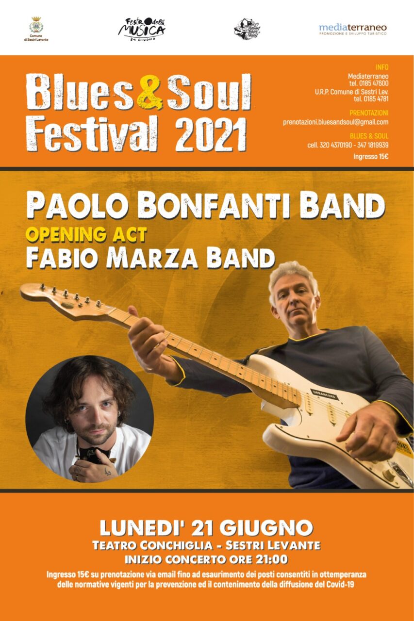 A Sestri Levante torna il Blues & Soul Festival