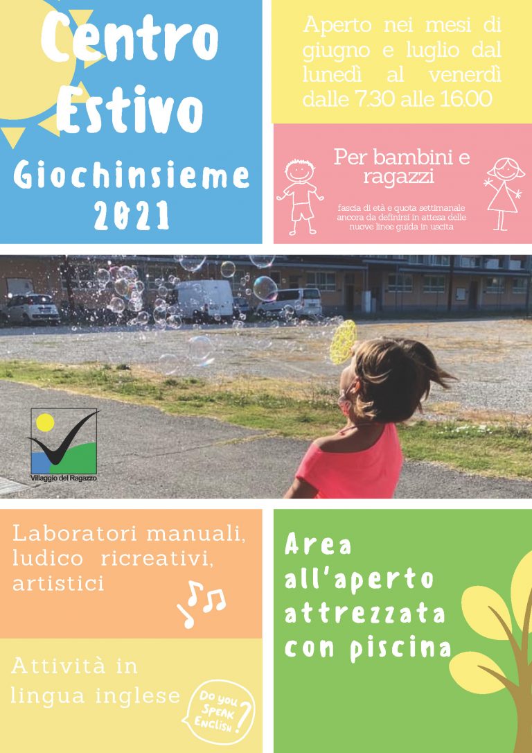 Giochinsieme il centro estivo di San Salvatore